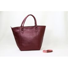 V Model Şık Kadın Çantası Bordo